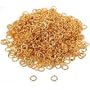 1000 Gold Plated Jump Rings Chains Connectors 19 Gauge 6mm