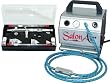 All-Purpose DUAL-ACTION AIRBRUSH w-Salon Air COMPRESSOR
