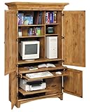 Sauder(R) Bishop Pine Computer Armoire