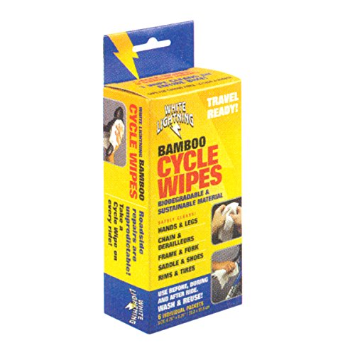 White LightningCycle Wipe (Pack of 6)