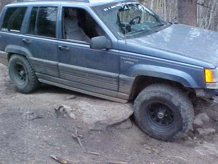 Jeep Grand Cherokee lift kit, 2 tall, ZJ thru 1998