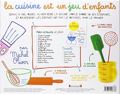 Coffret La cuisine est un jeu d'enfants Michel OLIVER GRUND Francais 48
