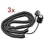 Neewer 3x 10m 33ft TTL Off Camera Shoe Cord For Canon OC-E3 E5F