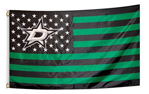 Dallas Stars Stars and Stripes Large banner flag 3ft x 5ft