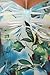 Funfash Plus Size Women Empire Waist White Blue Swing Cocktail Dress Made in USA