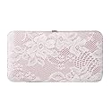 Isaac Mizrahi Bridal for Target® Lace with Pink Hinge Clutch - Pink