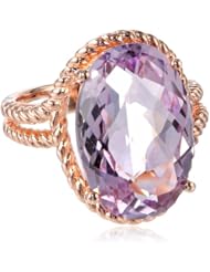 Sterling Silver Gemstone Cocktail Ring, Size 7