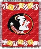 Florida State Seminoles 36x48 Woven Baby Throw Blanket