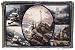 Thomas Kinkade Sunrise Church & Crosses Cotton Tapestry Throw Blanket