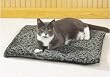 Slumber Pet Thermal Cat Mat (Grey w/Black Designs) 22" x 18 1/2"