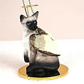 Siamese Tiny Ones Cat Angel (2 in)