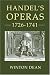 Handel's Operas, 1726-1741