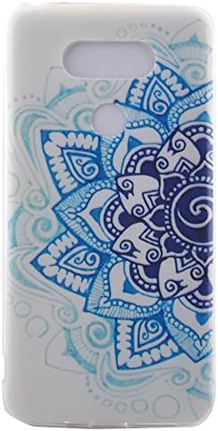 G5 Case,LG G5 Soft Tpu Case, "HTD CASE"[Slim Fit] [Scratch Resistant] Hybrid TPU Bumper Hard Back Clear Case With A "Anti-dust Stopper" for LG G5 (Mandala)