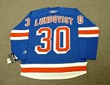 HENRIK LUNDQVIST New York Rangers REEBOK RBK Premier Home Hockey Jersey, LARGE