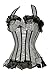 Ivy Shi Women's Green Boned Lace Up Back Corset Top