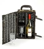 Oenophilia Wicker Wine Tote
