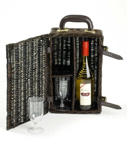 Oenophilia Wicker Wine Tote