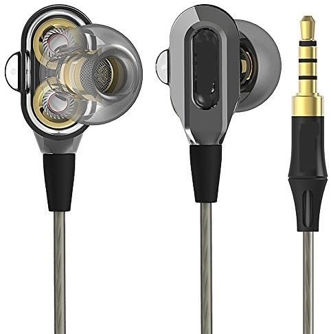 Auzewi Best In-ear Headphones Earbuds High Resolution Heavy Bass for Smart Android Cell Phones Samsung HTC Lg G4 G3 Mp3 Mp4 Earphones (V1)