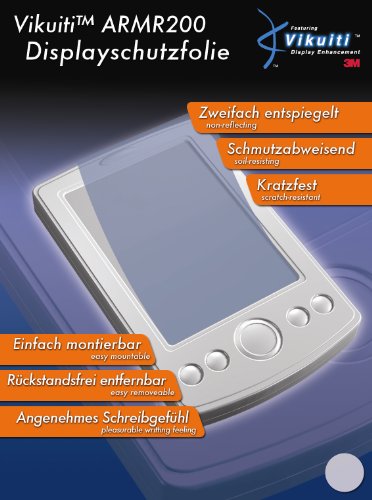 Vikuiti ARMR200 Antireflex Displayschutzfolie für Navigon 7310 - doppelt entspiegelte, kratzfeste, extrem einfach montierbare Qualitäts-Schutzfolie