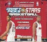 2007 08 Bowman Draft Picks & Prospects Basketball Unopened Hobby Box