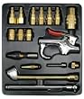 Ampro A1460 18 Piece Air Tool Accessory Kit Milton Type