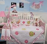 Boutique Little Lady Crib Nursery Bedding Set 10 pcs