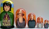 Lord of Rings Russian Nesting Doll 5 Pcs / 6-7in DSCI 28