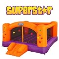 Blast Zone Super Star Inflatable Moonwalk