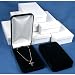 6 Black Velvet Necklace Boxes Gift Showcase Displays
