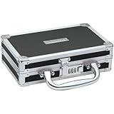 Vaultz Medicine Case with Combination Lock, 8.25 x 5 x 2.5 Inches, Black (VZ00361)
