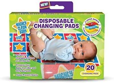 Mighty Clean Baby Disposable Changing Pad - 20 ct by Mighty Clean Baby