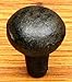 Lot of 6 Very Primitive & Rustic ROUNDISH KNOB Drawer Door PULL 1.5