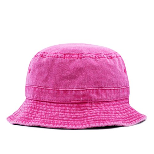 The Hat Depot 300n1505 Pigment Washed Cotton Bucket Hats.13colors