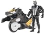 Power Ranger RPM Racing Performance Cycle with 5" Figure Auxiliary Trax: Racing Performance Wolf Cycle