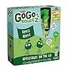 GoGo Squeez appleapple, Applesauce on the Go, 3.2-Ounce Pouches, Pack of 48