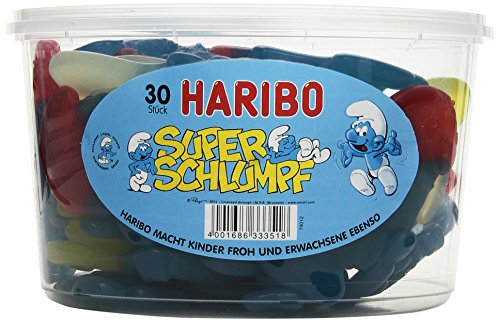 Haribo Super-Schlümpfe Dose Haribo Super-Schlümpfe Dose