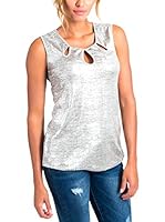 Ornella Dutti Top Tatiana (Plateado)