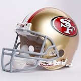 Riddell San Francisco 49ers Gold Authentic Full-Size Helmet