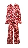 Frankie & Johnny bSoft Flannel Moccasins Lounger Pajama