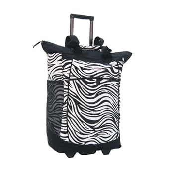 Olympia Luggage Sports Plus Rolling Shopper Tote