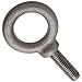 Jergens 18502 Shoulder Eye Bolt with Mill Finish, C-1030 Forged Steel, 5/16"-18 Thread, 850 lbs Capacity