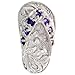 Sterling Silver Hawaiian Flip Flop Slippers title=