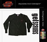Oklahoma State Cowboys Scrub Style Nursing Jacket from GelScrubs - B000BJHEEA