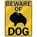 pomeranian5 - BEWARE OF POMERANIANS PARKING SIGN DOG
