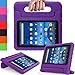 AVAWO Kids Case for Fire 7 2017 - Light Weight Shock Proof Handle Kid-Proof Case for Fire 7 inch Display Tablet (2015 & 2017 Release), Purple