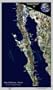 Baja California Satellite Map, 24"x41"