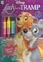 Lady and the Tramp with Crayons