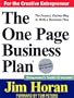 The One Page Business Plan: Start with a Vision, Build a Company! [With CDROM]