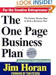 The One Page Business Plan: Start wit...