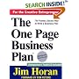 The One Page Business Plan for the Creative Entrepreneur